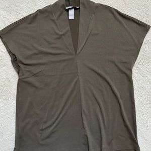 Olive green H+M top